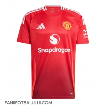 Manchester United Tricou Fotbal Replică 2024-25 Barbati Acasa